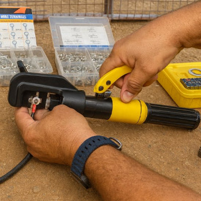 Pince a sertir​ cosses dans boites