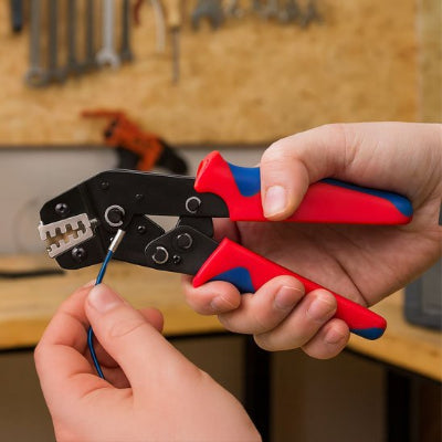 Pince a sertir multi embouts cable