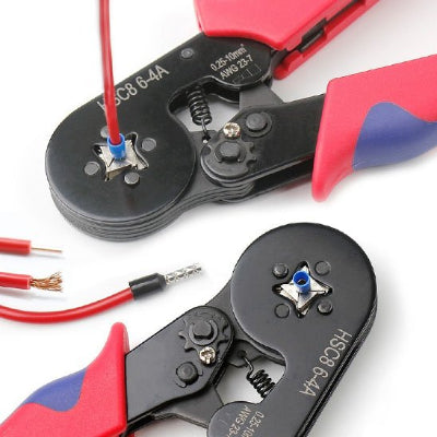 Pince a sertir sertit cosse fil rouge